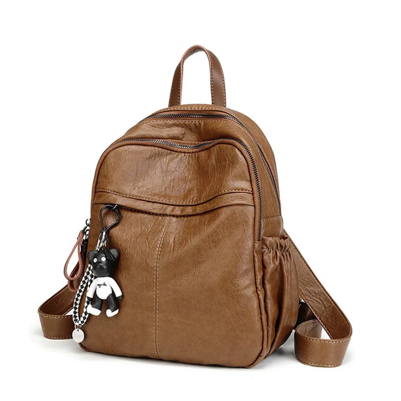 

2019 New Double Shoulder Bag Women's Korean Edition Fashion Backpack College Wind Student Bag Double Shoulder Travel Bag B-367