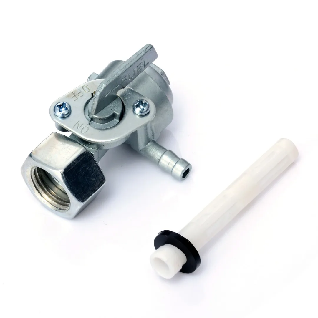 Mayitr On/Off Fuel Valve Switch Shut Off Valve Tap Gasoline Generator Fuel Tank Switch Generator Engine Oil Tank Replacement