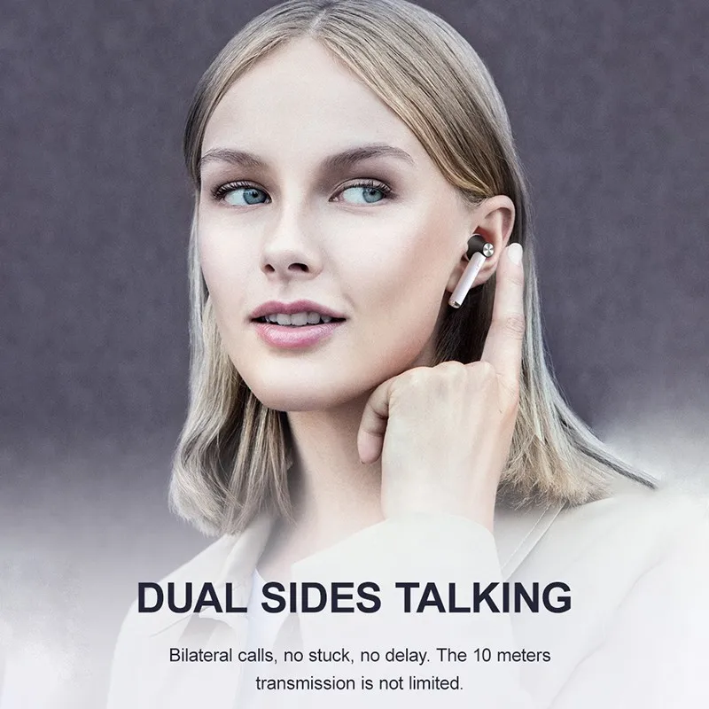 Wireless Bluetooth Earphone In Ear TWS With Mic Charging Box Handsfree Handsets Stereo Sport Earbuds Sport Earphone Headphones