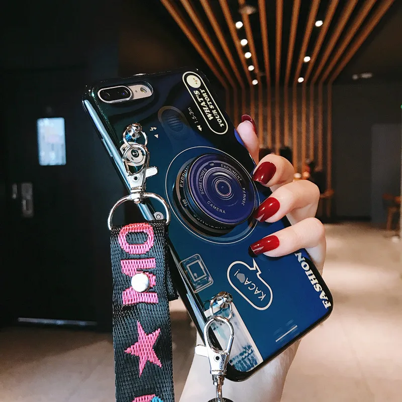 Ретро Камера чехол для Huawei Honor 8x7x10 9 9i 20i V9 V10 V20 играть 8C Мягкий ТПУ покрытие чехла