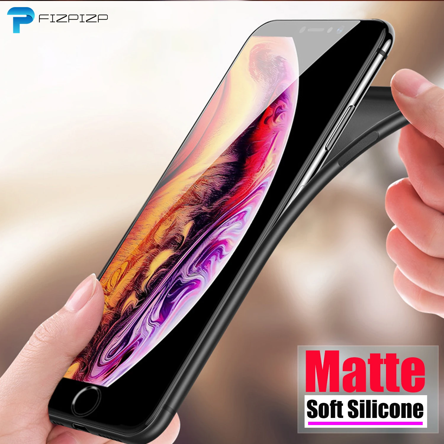 

Silicone Ultra Thin Case For iPhone 11 Pro X XR XS Max Full Cover For iPhone 6 6s 7 8 Plus 5 5s SE Matte Shockproof Slim Case