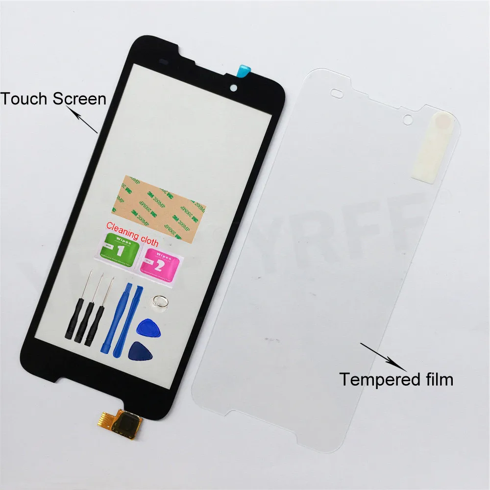 

Tempered Glass Screen Protective Film For Cubot Quest Touch Screen Digitizer Glass Panel Sensor Front Glass Assembly Parts