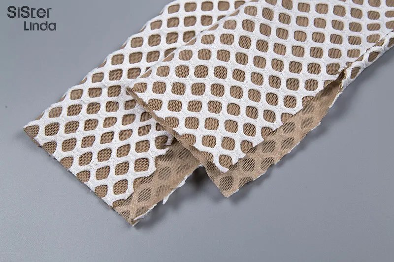 Sisterlinda Sheer Mesh Net Patchwork сексуальный бодикон, комбинезон для женщин Осень Зима Женское боди с длинным рукавом Mujer