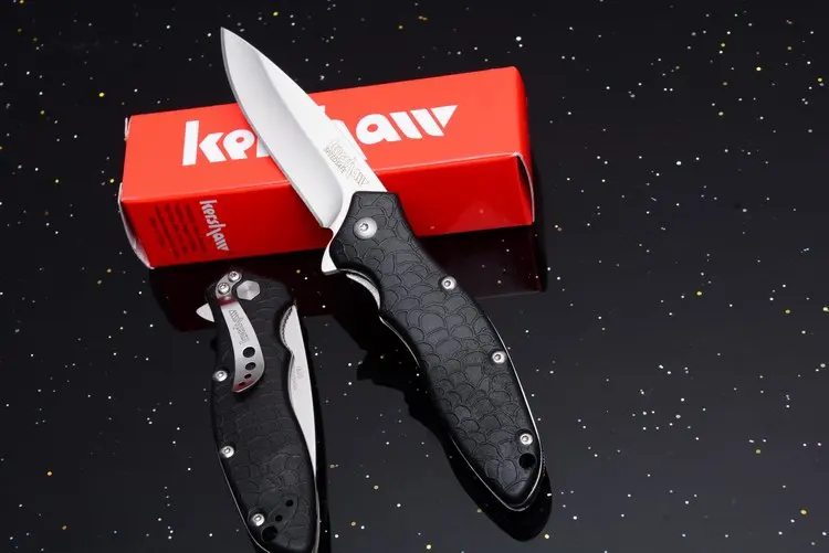 Складной нож Kershaw 1380, 8cr13, черная ручка из АБС, наружные карманные ножи для кемпинга, охоты, выживания, высокое качество, инструмент для повседневного использования