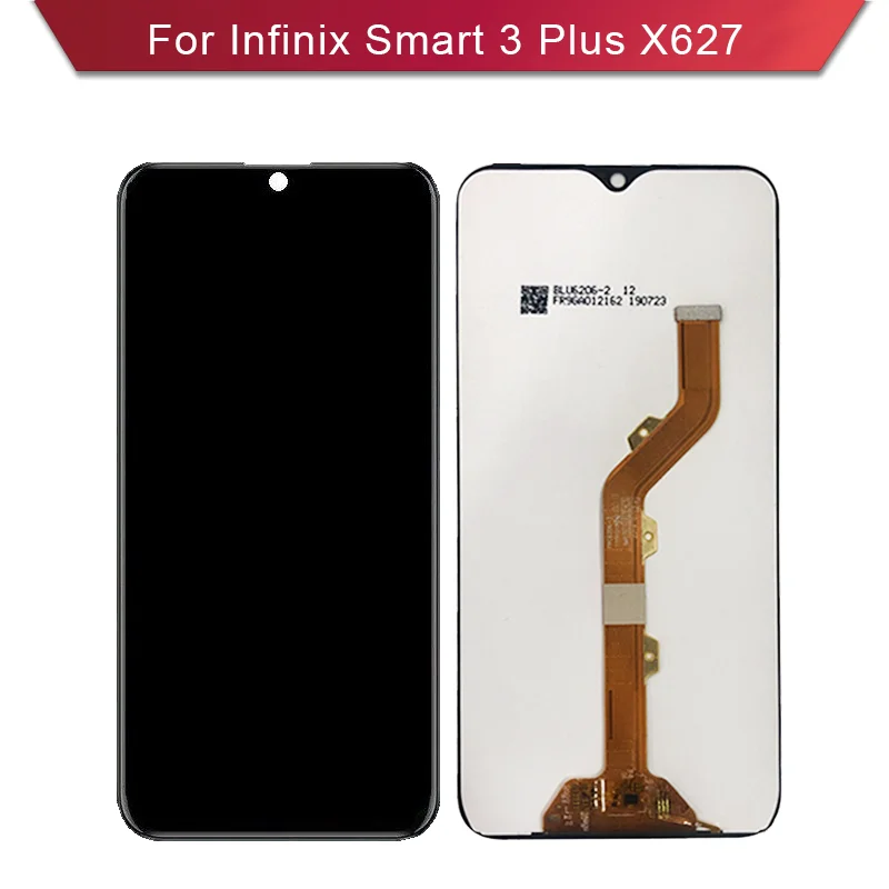 BKparts 5 шт./лот для Infinix X627 ЖК-дисплей сенсорный экран дигитайзер Smart 3 Plus ЖК-экран