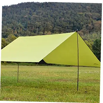 

Portable Beach Shade Waterproof Rain Fly Shelter Canopy Hammock Shelter Sunshade Tarp for Outdoor Activity - Green