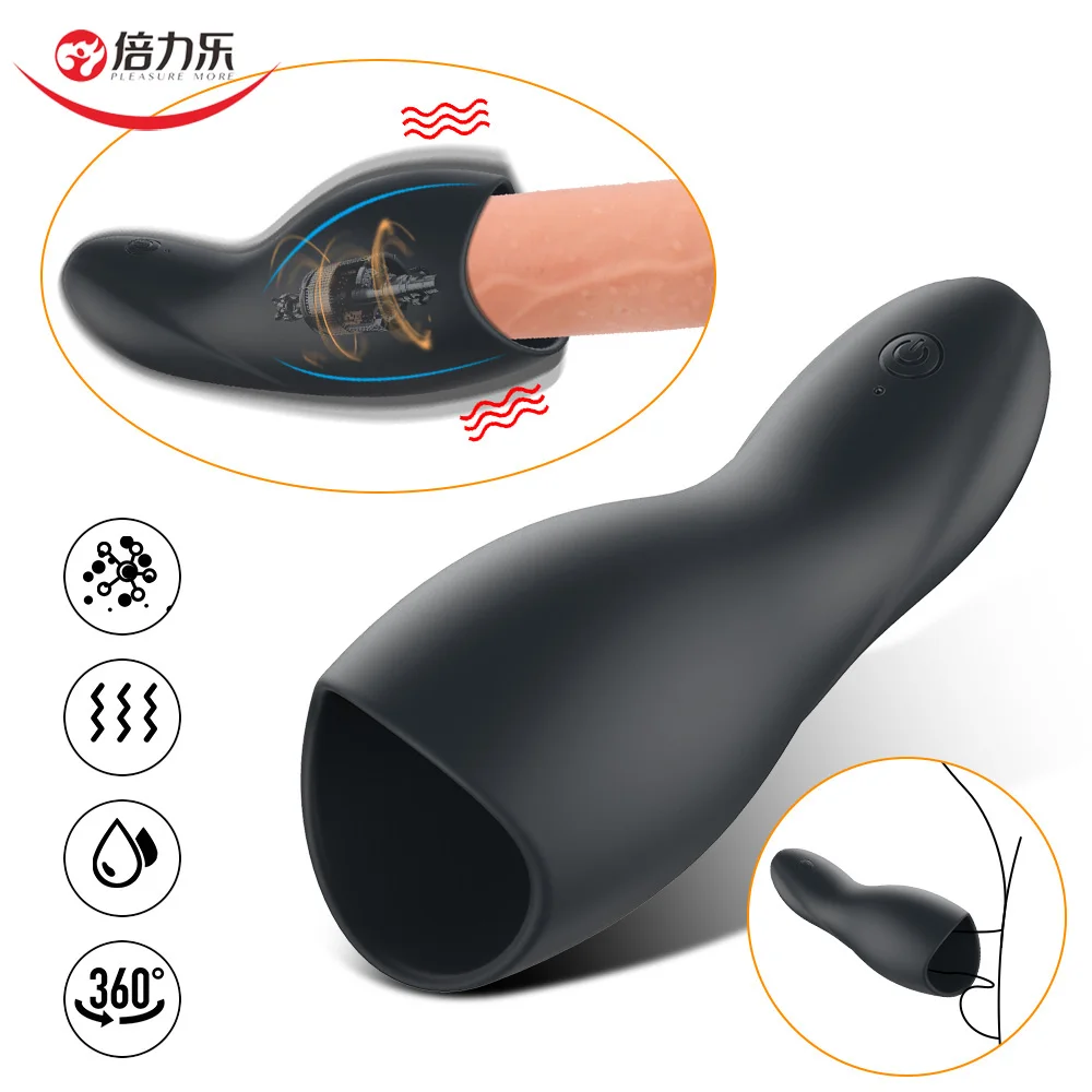 Ceny 10 trybów Penis Delay Trainer masturbacja wibrator automatyczny orgazm oralny Sex Glans stymulować masażer dorosłych zabawki erotyczne dla mężczyzn