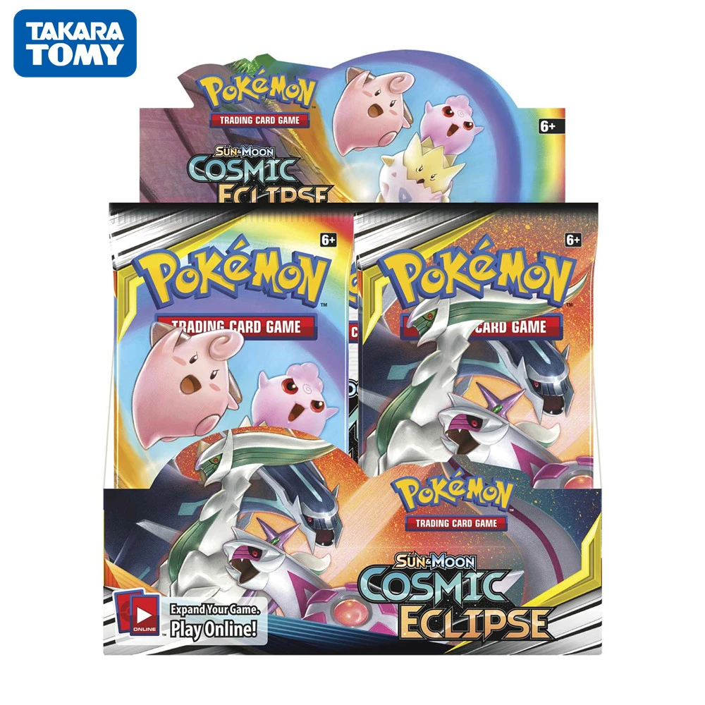 324 Cards Pokemon Cards Tcg Sun Moon Cosmic Eclipse Booster Box Trading Collectible Card Game Kids Toys Game Collection Cards Aliexpress