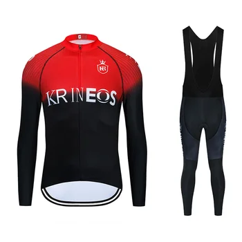 

2020 INEOS Breathable Long Sleeve Cycling Set Mountain Bike Clothing Autumn Bicycle Jerseys Clothes Maillot Ropa Ciclismo mavic
