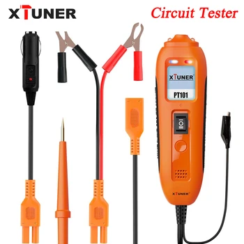 

XTUNER PT101 OBD2 Car Battery Tester DC/AC Power Probe Circuit Voltage Test 12V 24V obd 2 Electrical System Diagnostics Tool