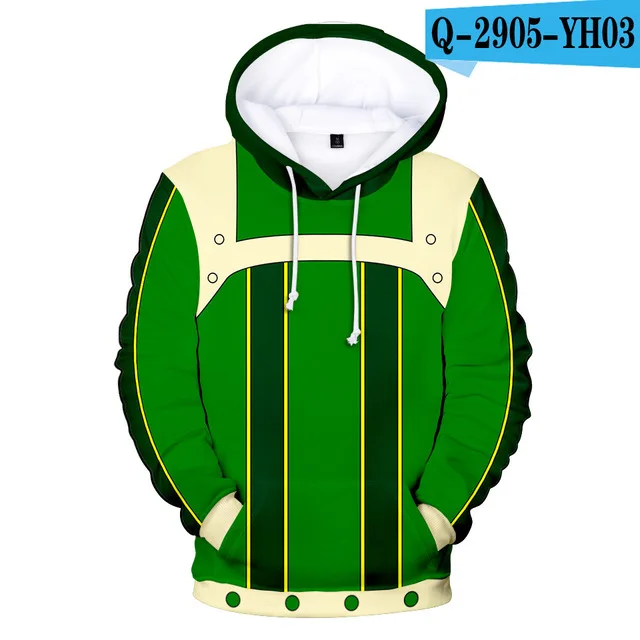 2 To 13 Years Kids Hoodies My Hero Academia 3d Printed Boys Girl Hoodie Sweatshirt Boku no Hero Academia Jacket Children Clothes - Цвет: tz-336