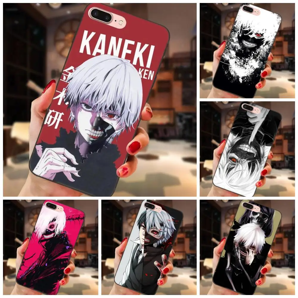 Японский аниме Токийский Гуль канеки Кен для Galaxy C5 C7 J1 J2 J3 J330 J5 J6 J7 J730 2017 Ace Core Duo Max