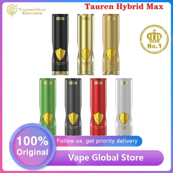 

Original THC Tauren Hybrid Max Smart Mech Mod with 2 in1 Hybrid Design & Smart X Chip E-cig Vape Mod VS Tauren Max / Drag Max