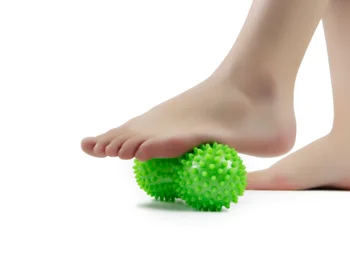 

Massage Ball Spiky Trigger Point Relief Muscle Pain Stress Peanut Shape Massage Yoga Fitness Ball Relieve Body Stress