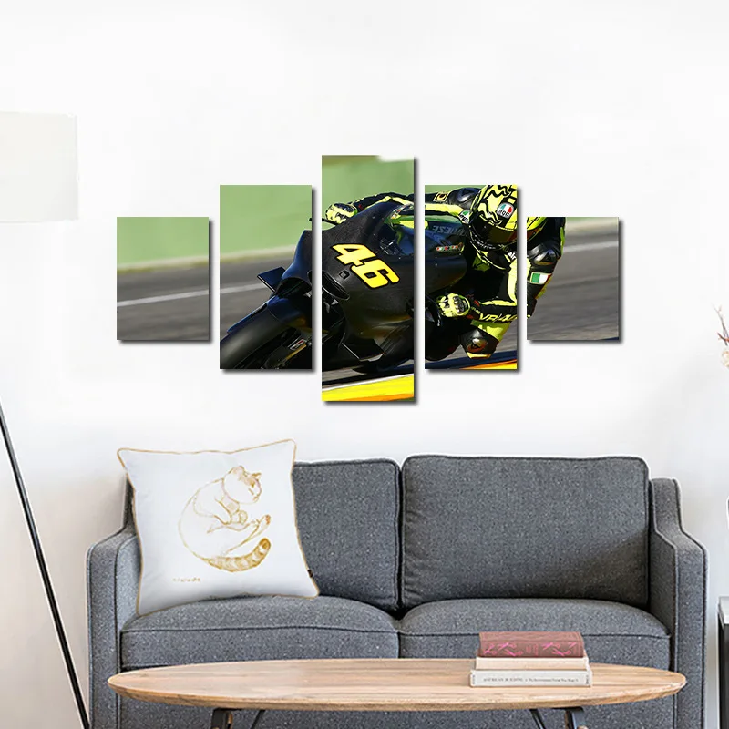 

5 Joint Locomotive Lane Bending Computer Airbrush Painting AliExpress Amazon Wish Painting Core Decorative Painting Wholesale