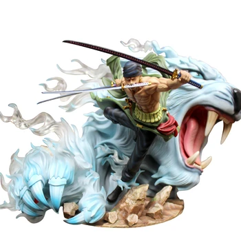

One Piece GK Three Pole Flow Roronoa Zoro Anime Action Figure Model Figma 22cm PVC Statue Collection Toy Desktop Decoration Doll