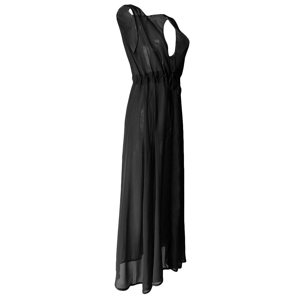 Women Kimono Jacket Summer Beach Swimwear Breathable Light Chiffon Skirt 7 Colors