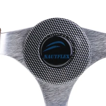 320 мм алюминиевый сплав лодка понтон рулевое колесо 3 спиц 3/4