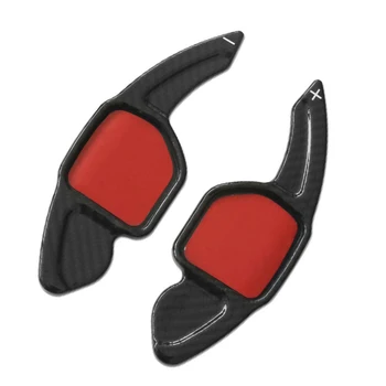

Real Carbon Fiber Steering Wheel Paddle Shift Extension fit for Audi S5 RS3 A8 Q5 Q7 2013 2014 2015 2016