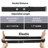 Heart Rate Monitor Chest Strap Replacement Belt Compatible with Polar H7 H9 H10Garmin Wahoo Magene Coospo Transmitters Soft Band 4