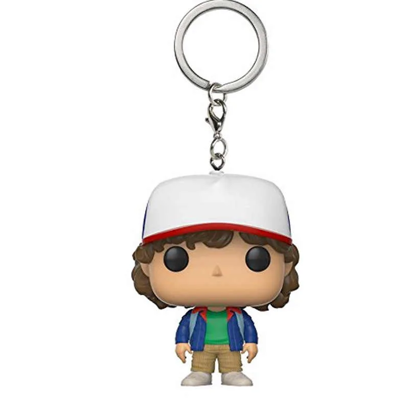 Брелок для ключей Demogorgon Stranger Things, брелок для ключей Eleven Model - Цвет: keychain ST05