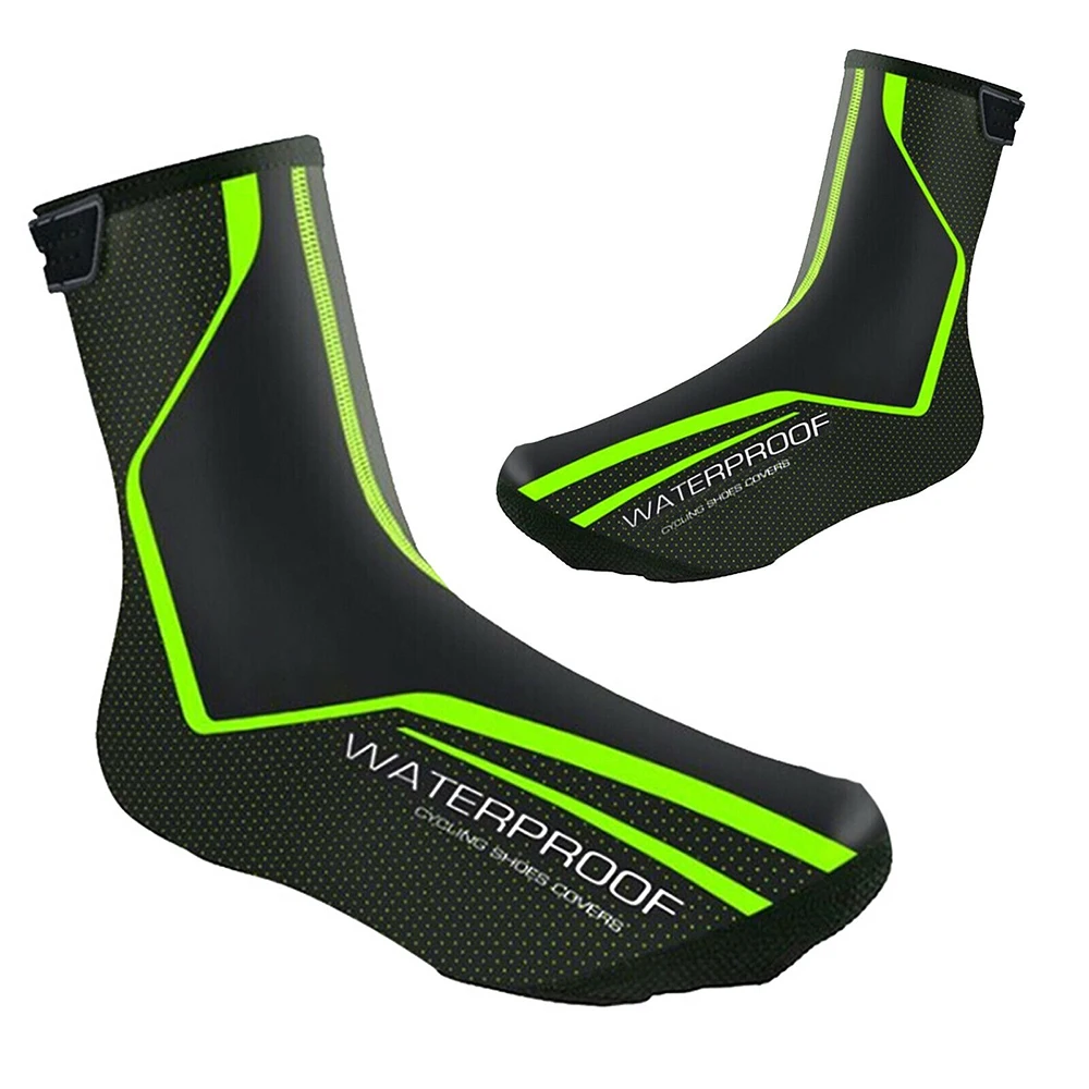 Protector Shoe-Covers Cycling-Overshoes Bicycle-Racing Waterproof Winter Woman Warm 1-Pair