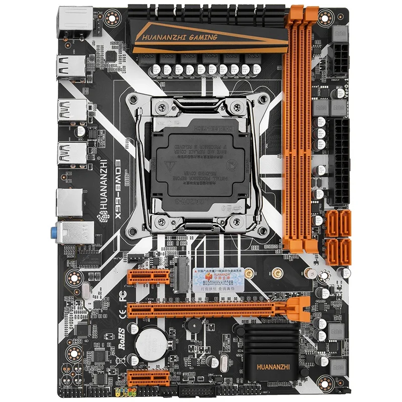 Игровая материнская плата HUANANZHI X99 8MD3 LGA 2011 3 E5 V3 8M DDR3 RECC 64 Гб M.2 NVME USB3.0 ATX|Материнские