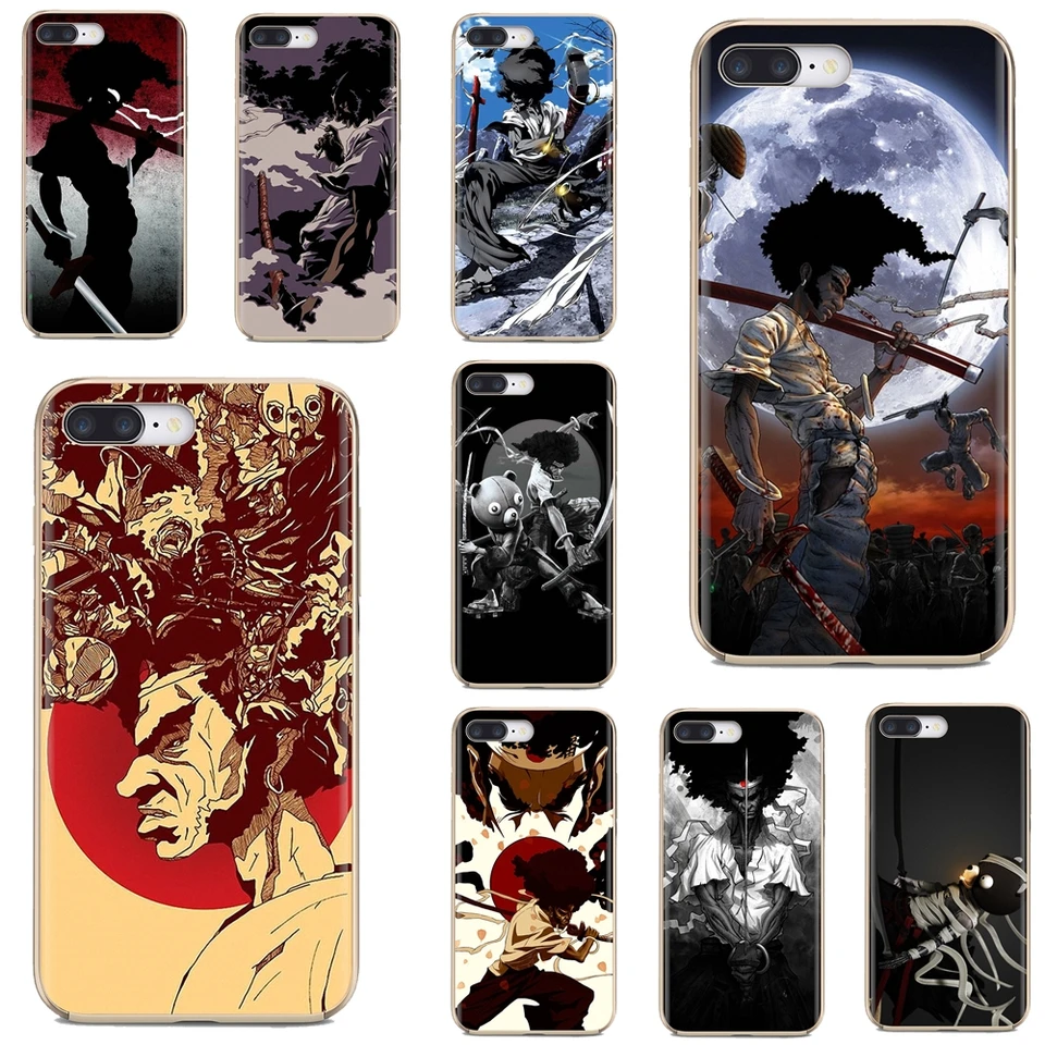 Soft Cover Afro Samurai Manga Anime Cartoon Ninja For Huawei Honor Y5 2018 2019 8s 9x Pro 20 10 10i Lite Aliexpress
