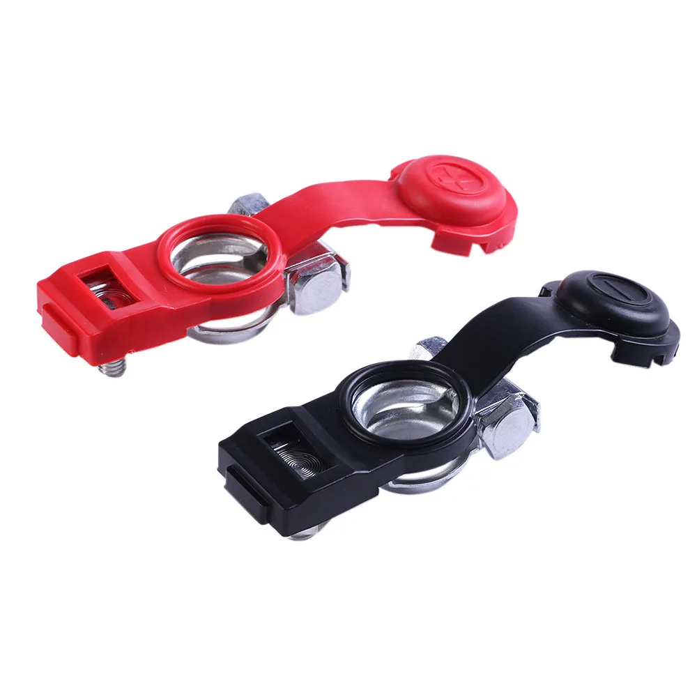 2x клеммы автомобильного аккумулятора авто Батарея кабель Клеммы соединители зажимы