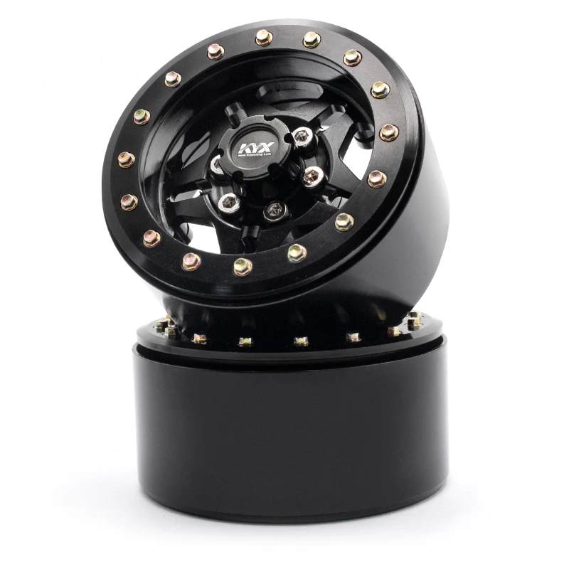 Колесные диски KYX Racing Alloy 1 9 дюйма аксессуары для 1/10 радиоуправляемого