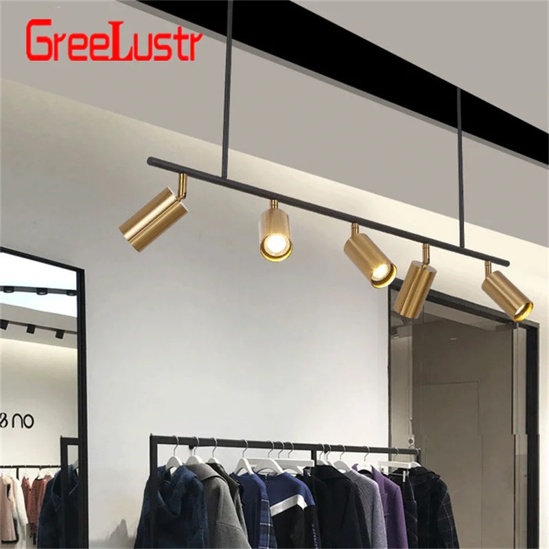 

Nordic Rotatable LED Ceiling Lamps Modern Living Room Ceiling Light Fixture for shop Spot Kitchen Ceiling Lights GU10 bulb