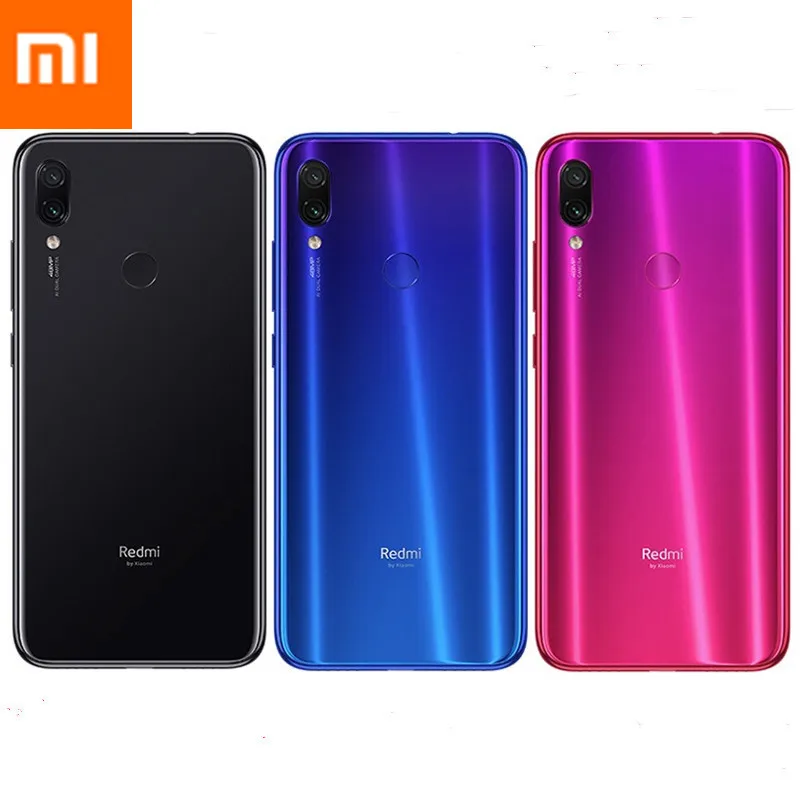 Xiaomi redmi note 7 pro Задняя стеклянная крышка батареи Задняя Дверь Корпус чехол панель Замена для redmi note 7 pro note 7pro