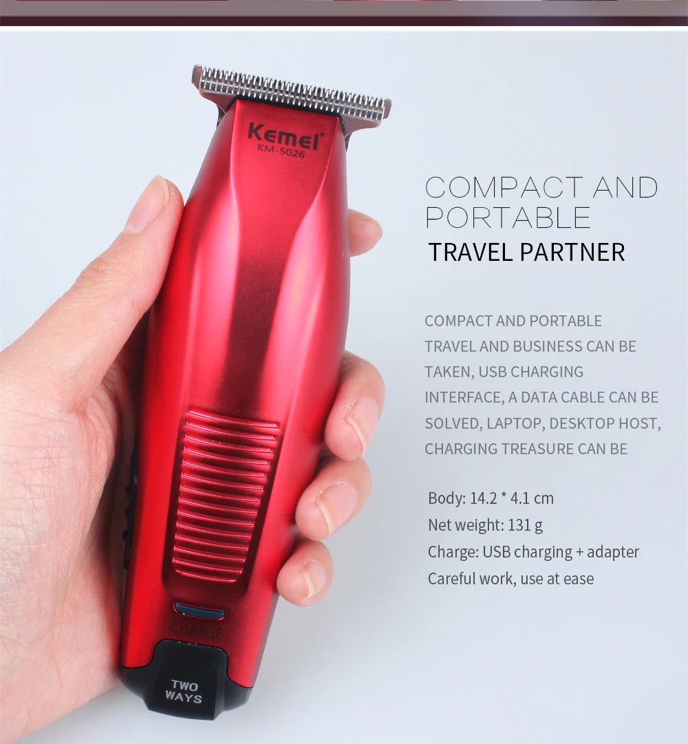 fio 0mm cabelo baldheaded barba trimmer cor