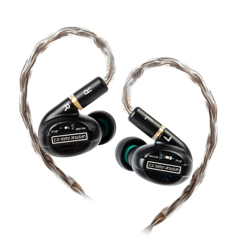 

LZ A7 1 DD+4BA+2 Piezoelectric Ceramics Driver Hybrid 7 Unit In Ear Monitor HIFI Music Earbud Headset With MMCX Detachable cable