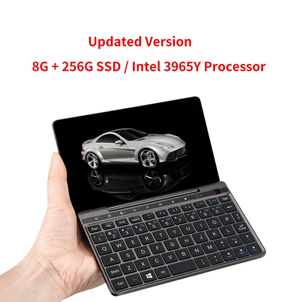 GPD Pocket 2 Pocket2 8GB 256GB 7 Inch Touch Screen Mini PC Pocket Laptop Notebook CPU Intel Celeron 3965Y Windows 10 Syste