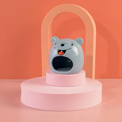 Hörcsög Kerámia Fészek Hörcsög Ház Kis Háziállat -Ellátás Hűvös Hálófészek Rajzfilm Fészek Hörcsög Kiegészítők - Image 5