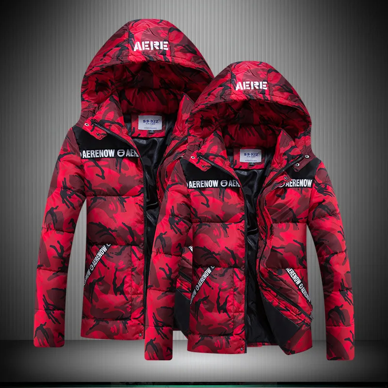 Зимнее мужское камуфляжное пальто HoodieBrand, повседневная мужская куртка и пальто, плотное пальто, мужская куртка 8XL, мужская одежда