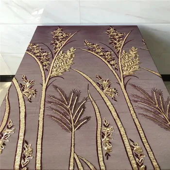 

Sequined Lace Fabric African Purple Color Mesh Embroidery Sequence Nigerian French Party Tulle High Quality Hot Sale 2020