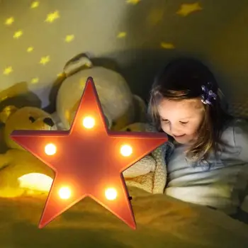 

Indoor LED Night Light Battery 7 LED Lamp for Wedding Birthday Party Decoration Performances Convenient and Security