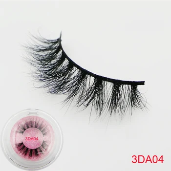 

3D Mink Eyelashes 100% Cruelty Natural Lashes Handmade Reusable Natural Eyelashes Popular False Eeye Lashes Makeup 21