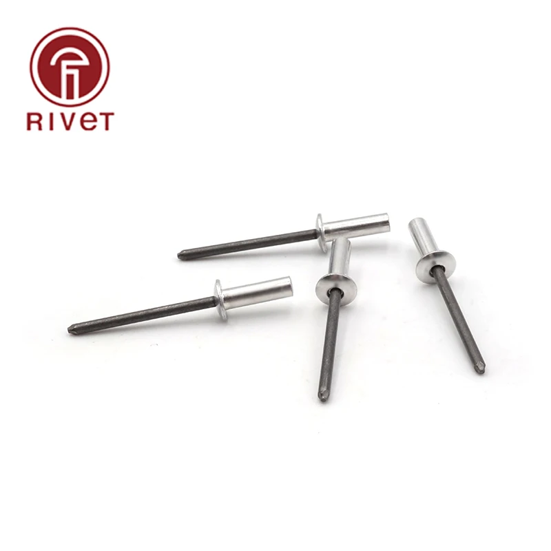 

15973 100PCS M3.2*6/7/8/9/10/11/13/14/18 Rivets Remaches Aluminum Steel Closed End Blind Rivets Round Dome Head Rivet Fasteners