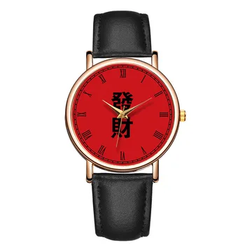 

2019 New Fashion B-9190 Chinese Style Best Wish Watches Ladies Simple Leather Analog Quartz Clock Elegant Watch Montre Femme
