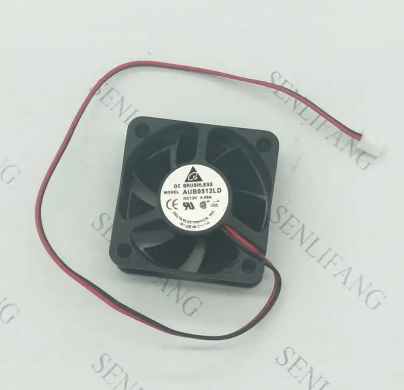 

Free shipping Original AUB0512LD 12V 0.09A 5CM 5020 2-wire silent cooling fan