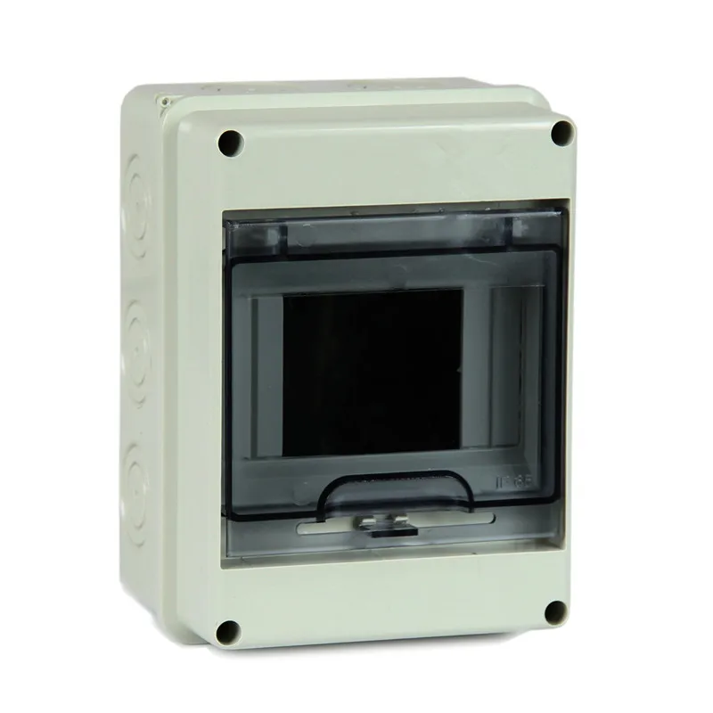 

1Pcs Waterproof Distribution Box For Switch And Circuit Breaker 2-5 Ways Plastic
