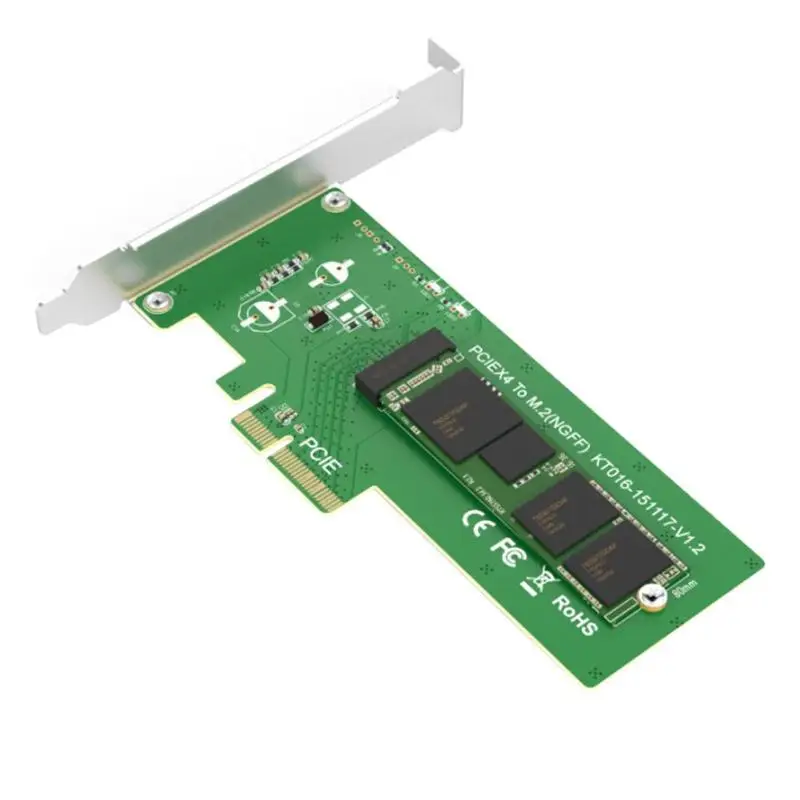 MAIWO KT016 PCI-E X4 для M.2 адаптер NGFF карточка SSD конвертер для 2242 2260 2280 твердотельный накопитель