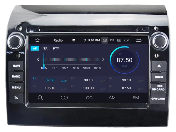 RUISO 4g+ 64g 8-Core автомобильный DVD плеер Android 9,0 для FIAT автомобильный мультимедийный DVD Авто Радио Стерео 1080P GPS wi-fi DVR dab obd ips