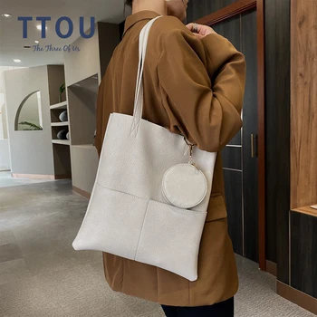 

Fashion Women's Handbag Shoulder Bag Large Capacity Bucket Bags 2020 New PU Leather Brand Design Women Crossbody Messenger Bags