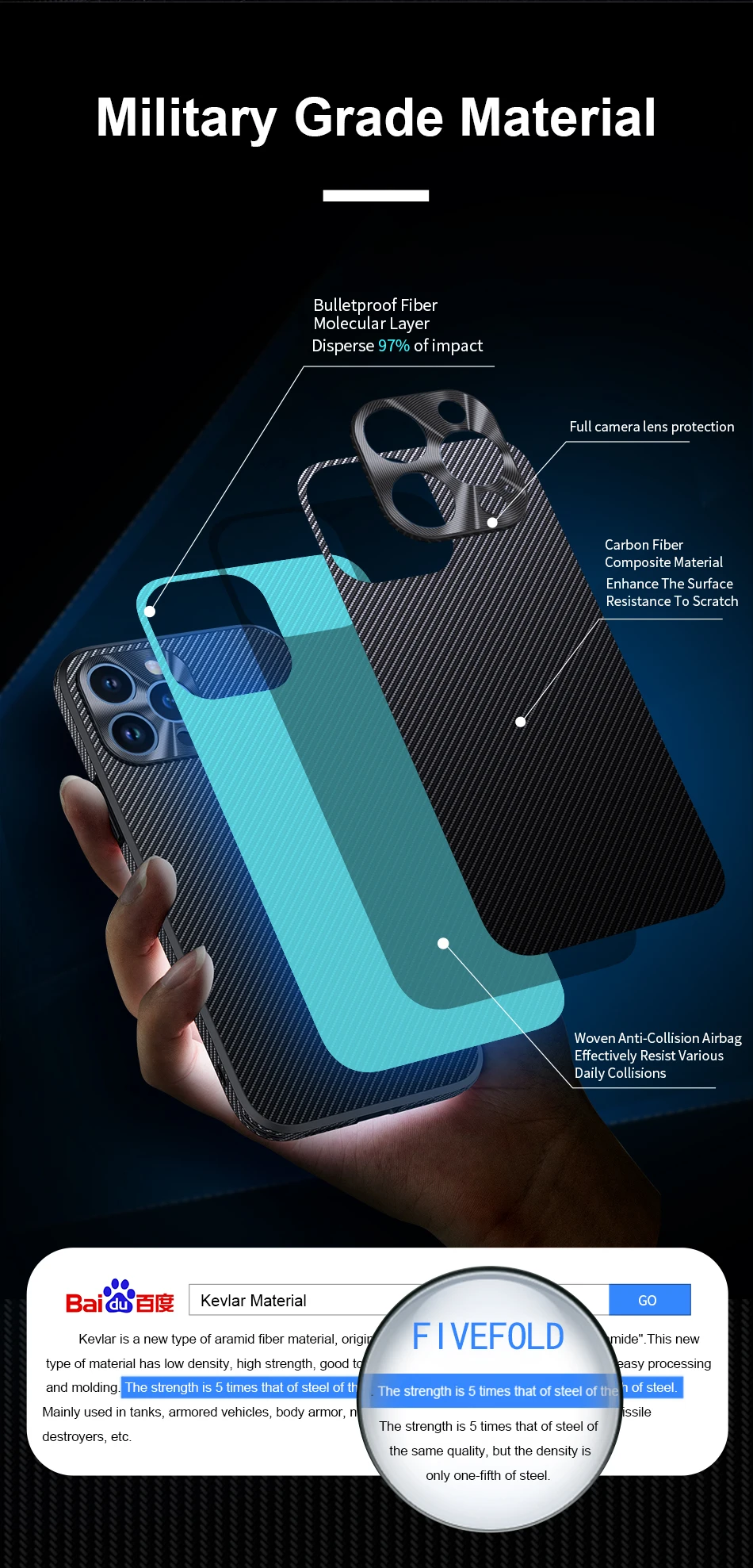 JUESHITUO Original  iPhone 13 12 11 Pro Max Mini Karbon Carbon Case 360 Full Protective Back Cover Phone Case Honor 50 Lite iphone 13 pro max case