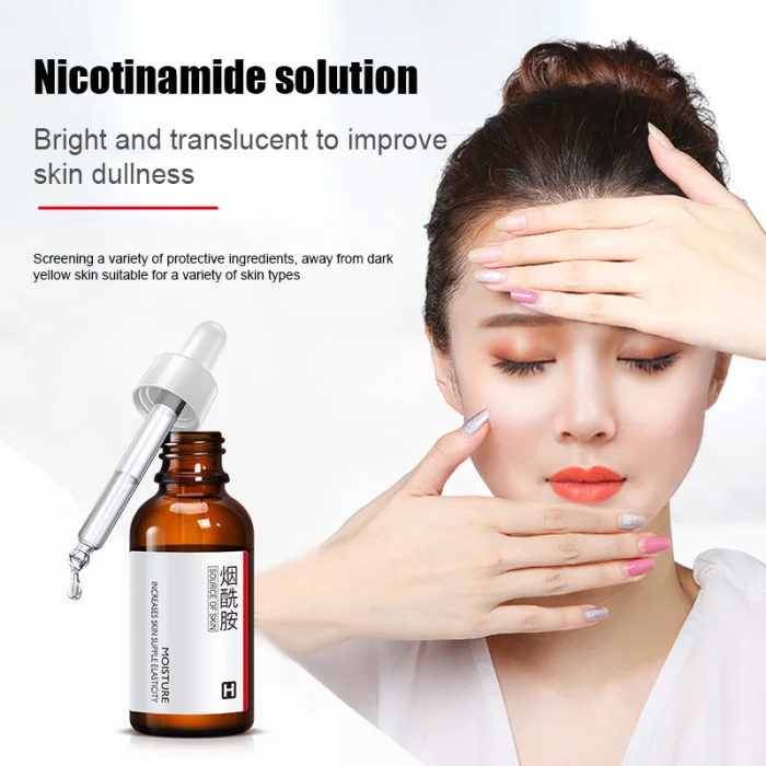 Сыворотки для лица с гиалуроновой кислотой Nicotinamide увлажняющие освежение Отбеливание сыворотки JIU55