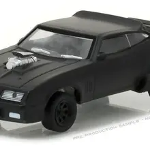 Зеленый свет 1: 64 1973 Ford Falcon XB черная Игрушечная машина из сплава игрушки для детей литой модельный автомобиль подарок